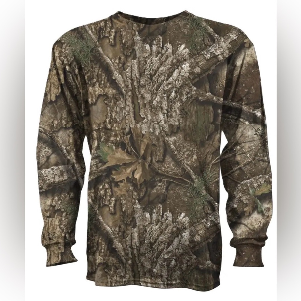 RealTree Long Sleeve Camo Tee Shirt - New - Hunting - Size 2X
